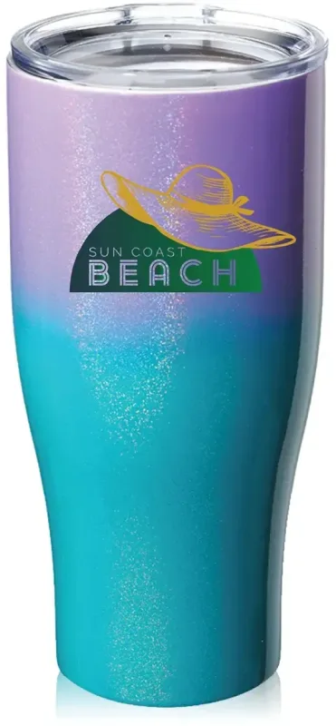 Iridescent Nebula Travel Mugs - 27 oz. (Full Color) — view 5