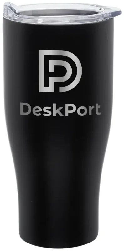 Personalized Traveler Grip Travel Mug - 27 oz. (1 Color Imp) — view 3