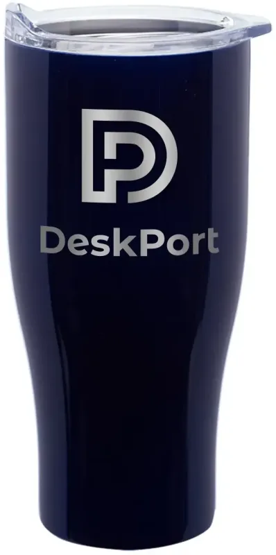Personalized Traveler Grip Travel Mug - 27 oz. (1 Color Imp) — view 5