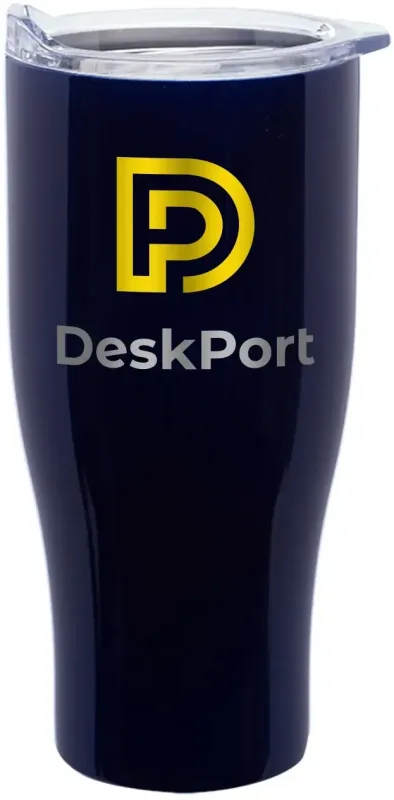 Customizable Promotional Traveler Grip Travel Mug - 27 oz. — view 4