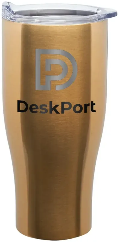 27 oz. TRAVELER Stainless Steel Grip Travel Mug Full Color Imp. — view 3