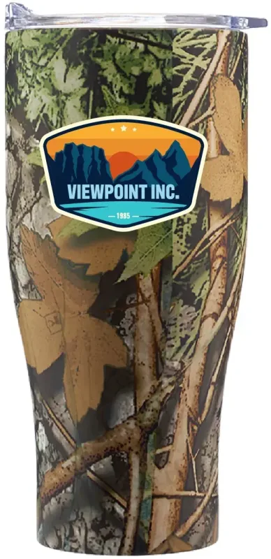 27 oz. TRAVELER Stainless Steel Grip Travel Mug Full Color Imp. — view 4