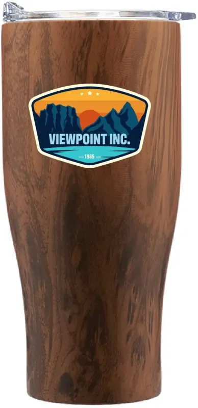 27 oz. TRAVELER Stainless Steel Grip Travel Mug Full Color Imp. — view 6