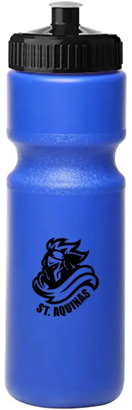 Custom Push Cap Water Bottles - 28 oz. (1 Color) — view 3