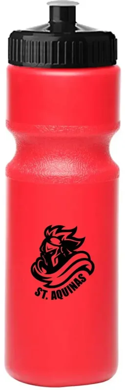 Custom Push Cap Water Bottles - 28 oz. (1 Color) — view 8