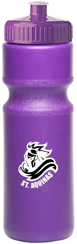 Custom Push Cap Water Bottles - 28oz (2 Colors) — view 2