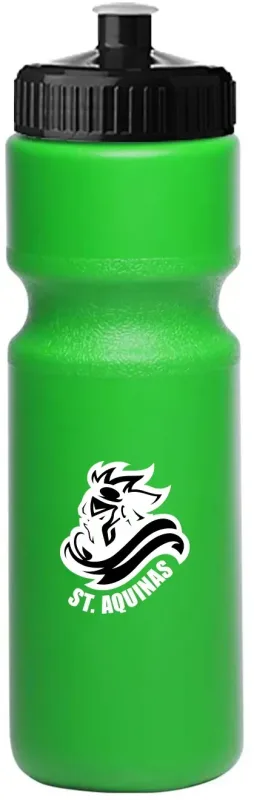 Custom Push Cap Water Bottles - 28oz (2 Colors) — view 4