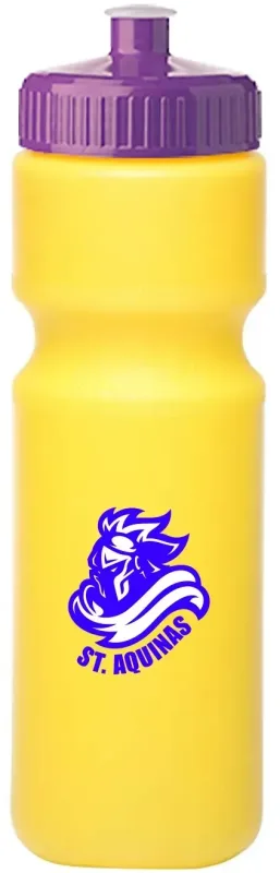 Custom Push Cap Water Bottles - 28oz (2 Colors) — view 5