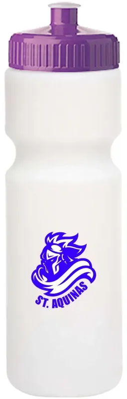 Custom Push Cap Water Bottles - 28oz (2 Colors) — view 8