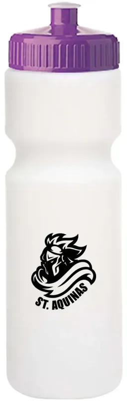 Custom Push Cap Water Bottles - 28oz (2 Colors) — view 9