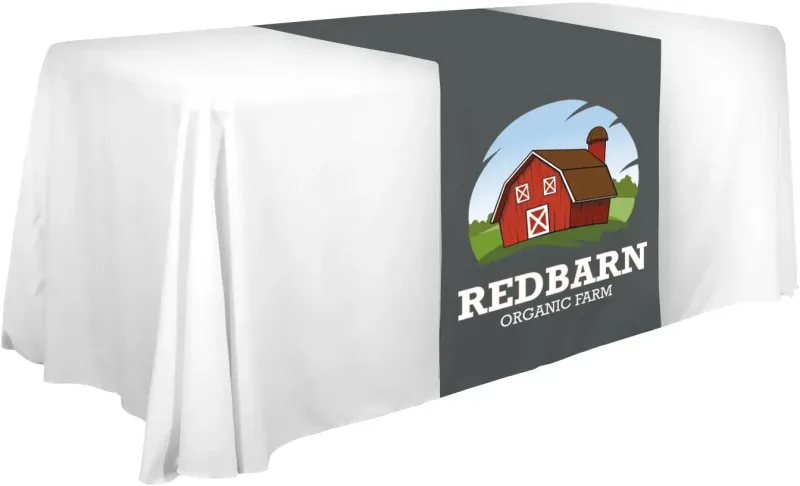 28" Standard Table Runner (Full-Color Front Only) — view 10