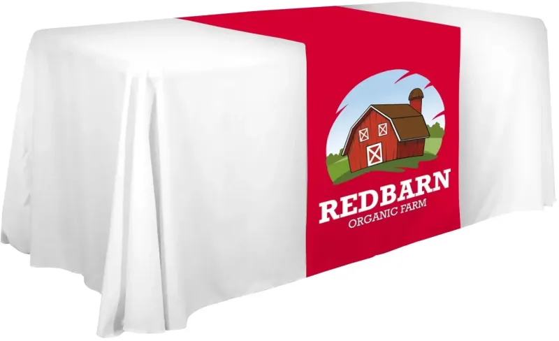 28" Standard Table Runner (Full-Color Front Only) — view 11