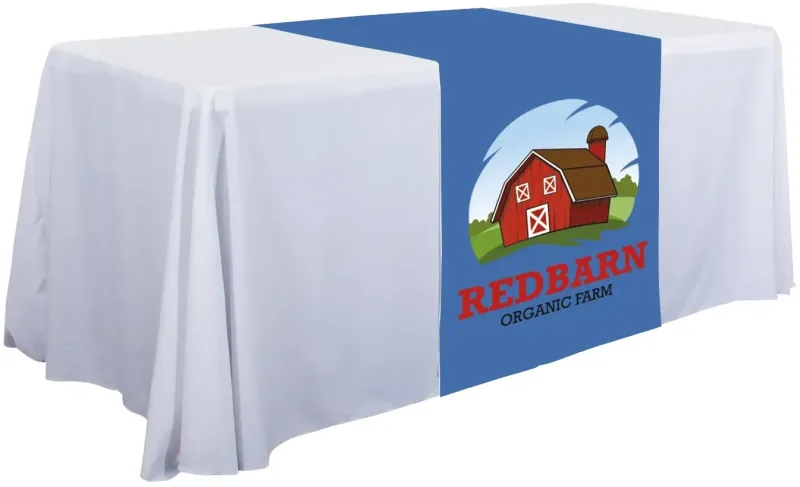 28" Standard Table Runner (Full-Color Front Only) — view 12