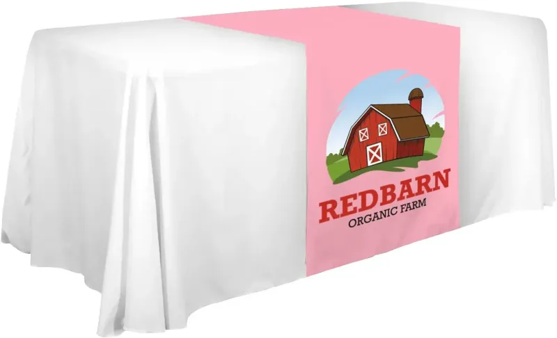 28" Standard Table Runner (Full-Color Front Only) — view 14
