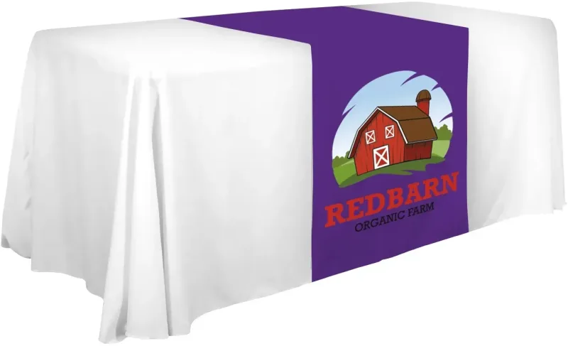 28" Standard Table Runner (Full-Color Front Only) — view 16