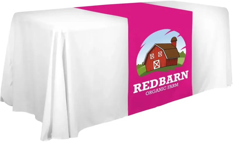 28" Standard Table Runner (Full-Color Front Only) — view 17