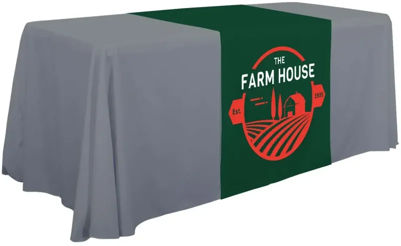 28" Standard Table Runner (Full-Color Front Only) — view 18