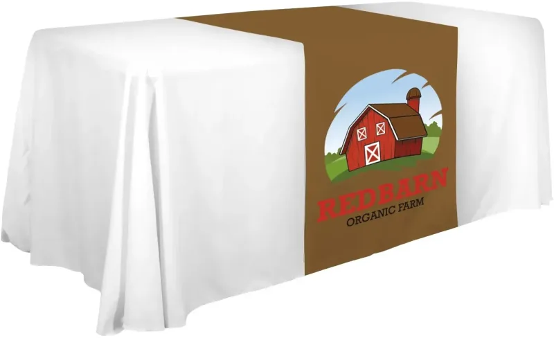 28" Standard Table Runner (Full-Color Front Only) — view 19