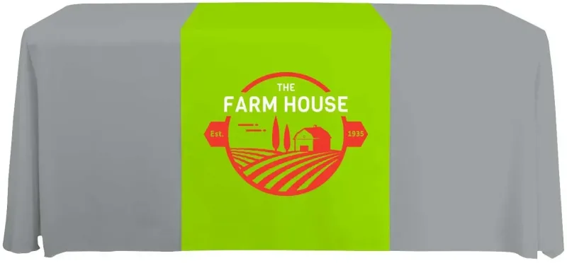 28" Standard Table Runner (Full-Color Front Only) — view 2