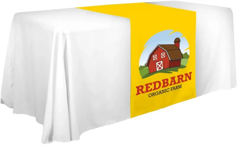 28" Standard Table Runner (Full-Color Front Only) — view 20