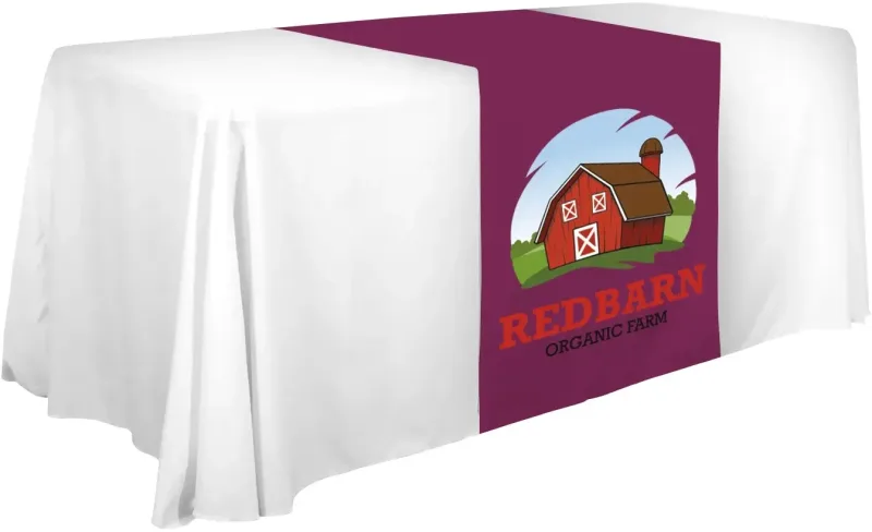 28" Standard Table Runner (Full-Color Front Only) — view 23
