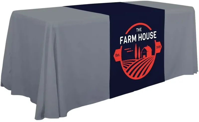 28" Standard Table Runner (Full-Color Front Only) — view 24