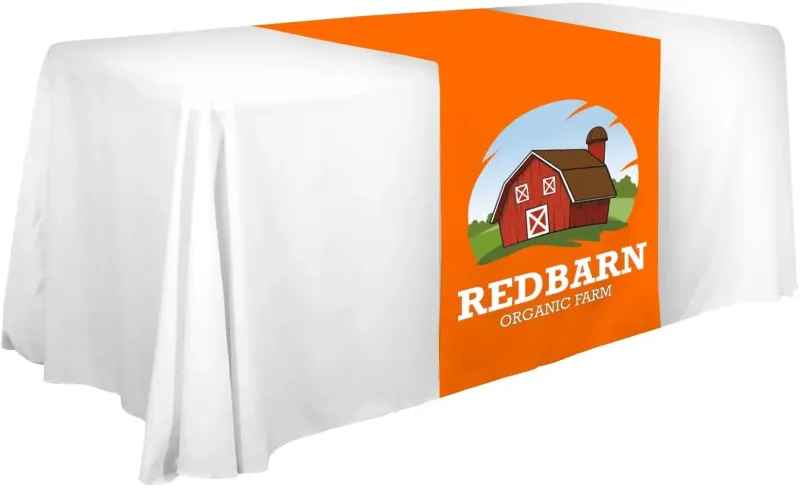 28" Standard Table Runner (Full-Color Front Only) — view 25