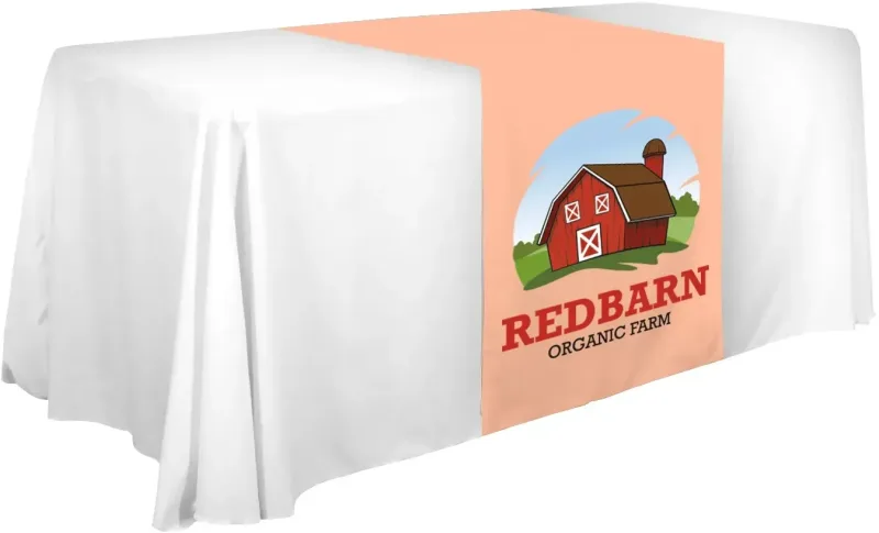 28" Standard Table Runner (Full-Color Front Only) — view 26