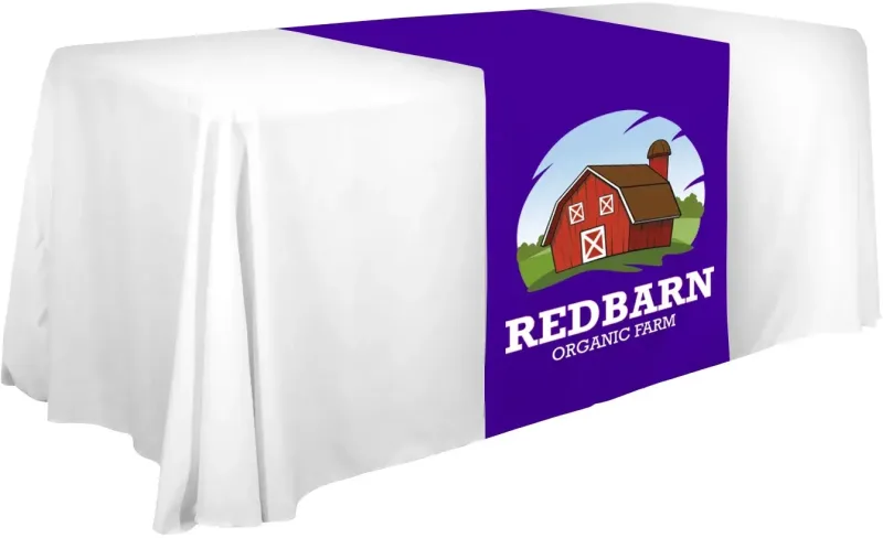 28" Standard Table Runner (Full-Color Front Only) — view 27
