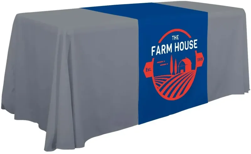 28" Standard Table Runner (Full-Color Front Only) — view 29