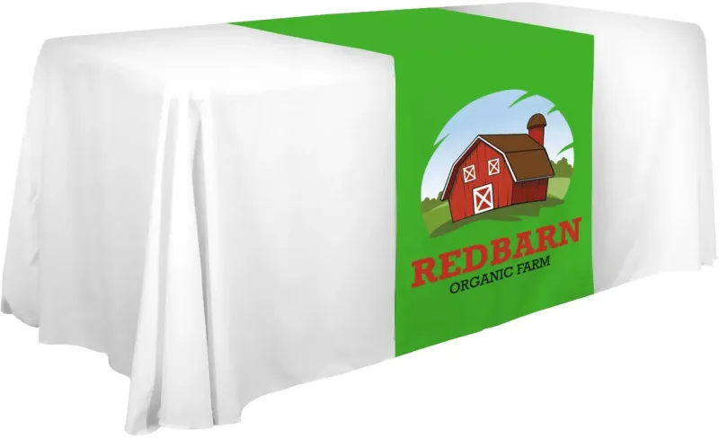28" Standard Table Runner (Full-Color Front Only) — view 30