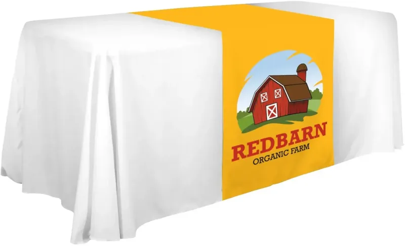 28" Standard Table Runner (Full-Color Front Only) — view 32