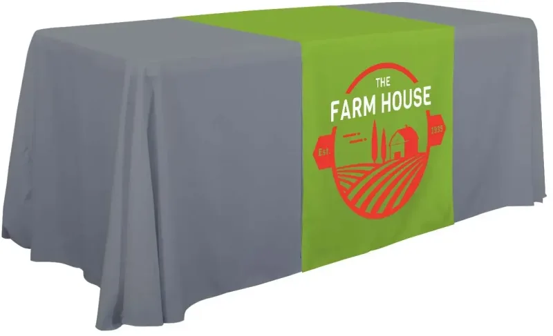 28" Standard Table Runner (Full-Color Front Only) — view 4