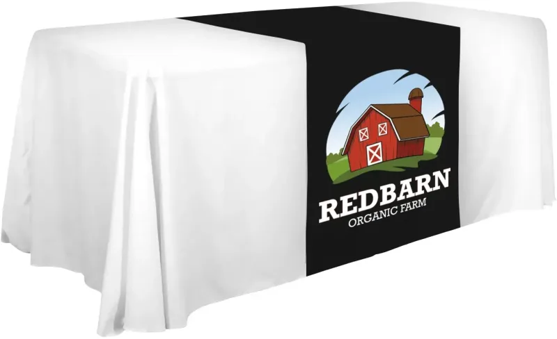 28" Standard Table Runner (Full-Color Front Only) — view 6