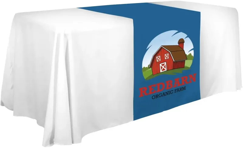 28" Standard Table Runner (Full-Color Front Only) — view 7