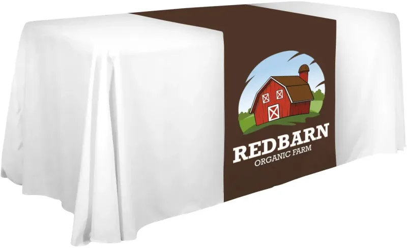 28" Standard Table Runner (Full-Color Front Only) — view 8