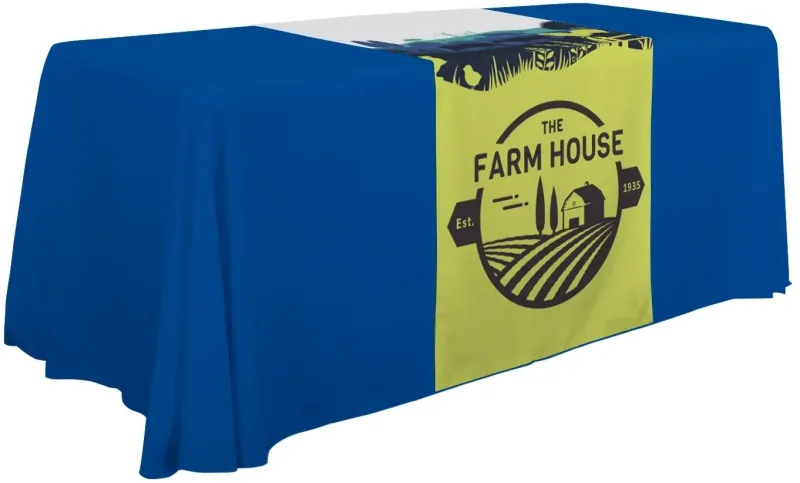 28" Standard Table Runner (Full-Color Full Bleed) — view 3