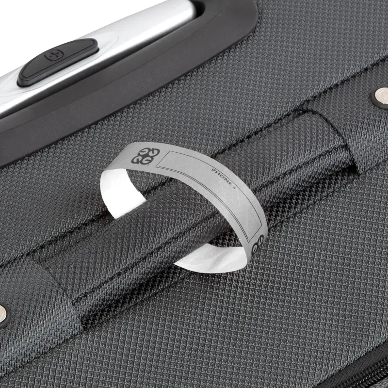 Custom Logo DuPont™ Tyvek® Luggage Tags (3/4") — view 7