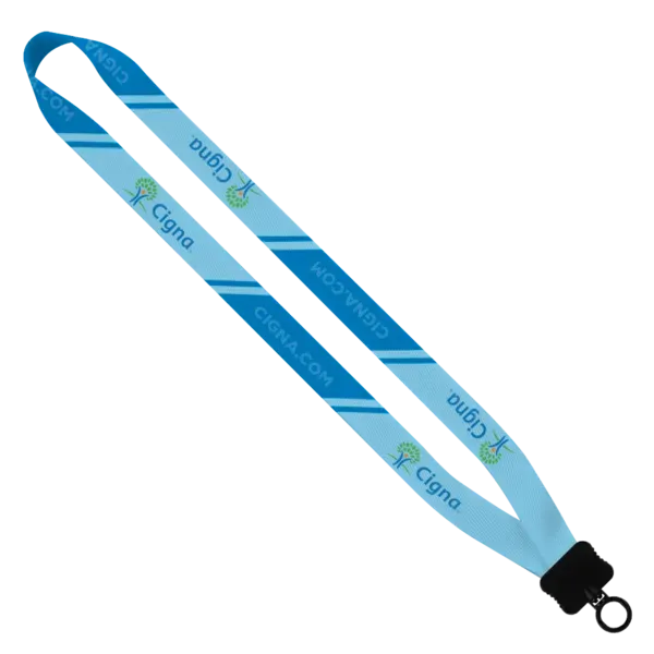 3/4" Dye-Sublimated Waffle Weave Lanyard