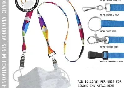 Custom Neon Lanyard (3/4") — view 3