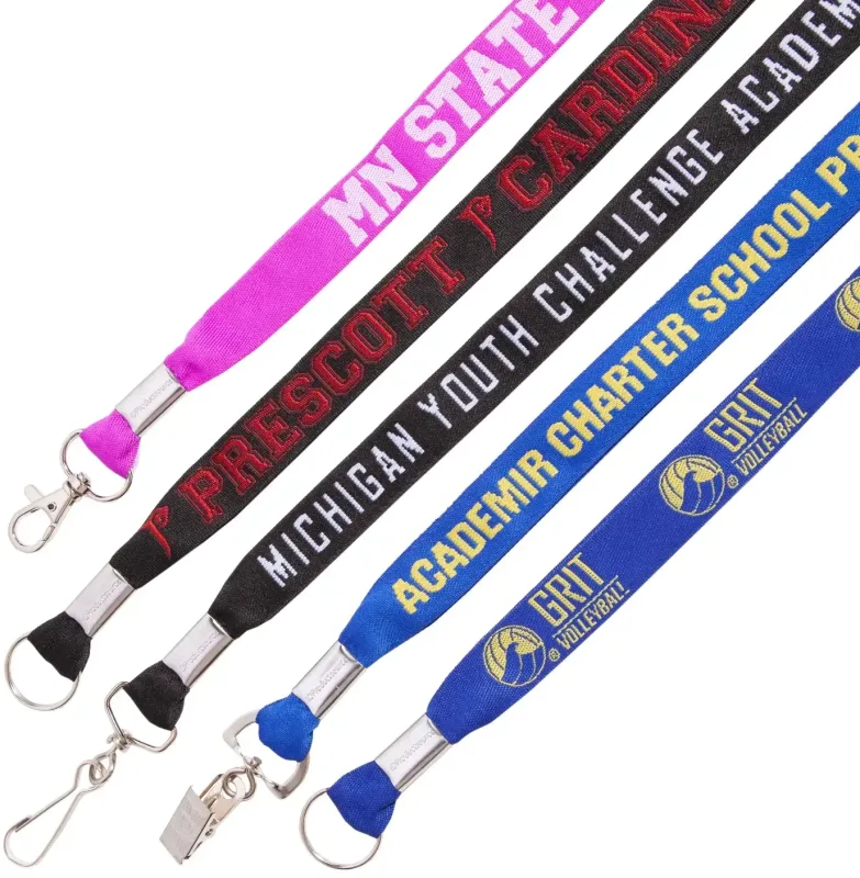Personalized Woven Lanyards — view 2