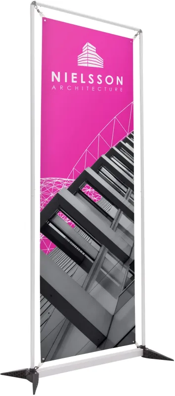 3.5' FrameWorx Banner Display Kit (Double-Sided, 13 oz. Smooth Scrim Vinyl) — view 6