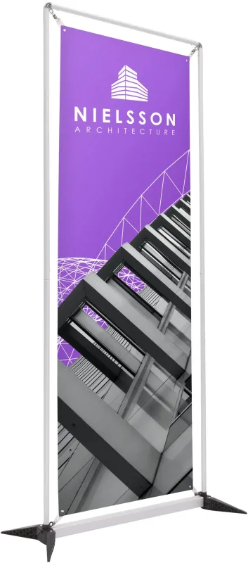 3.5' FrameWorx Banner Display Kit (Single-Sided, 13 oz. Smooth Scrim Vinyl) — view 2