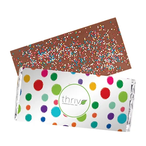 3.5 oz Foil-Wrapped Belgian Chocolate Bar — view 12