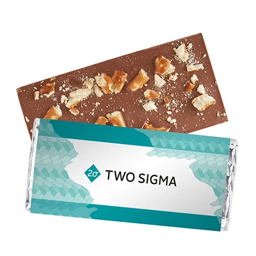 3.5 oz Foil-Wrapped Belgian Chocolate Bar — view 20
