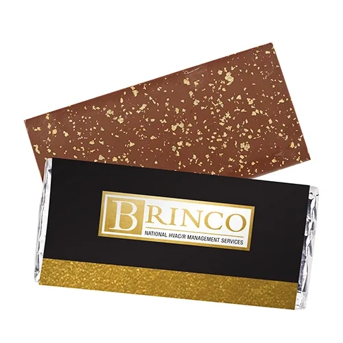 3.5 oz Foil-Wrapped Belgian Chocolate Bar — view 4