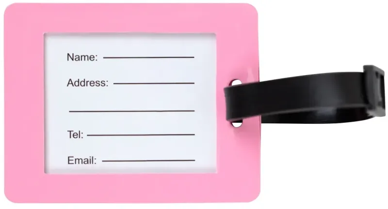 Personalized PVC Luggage Tags — view 4