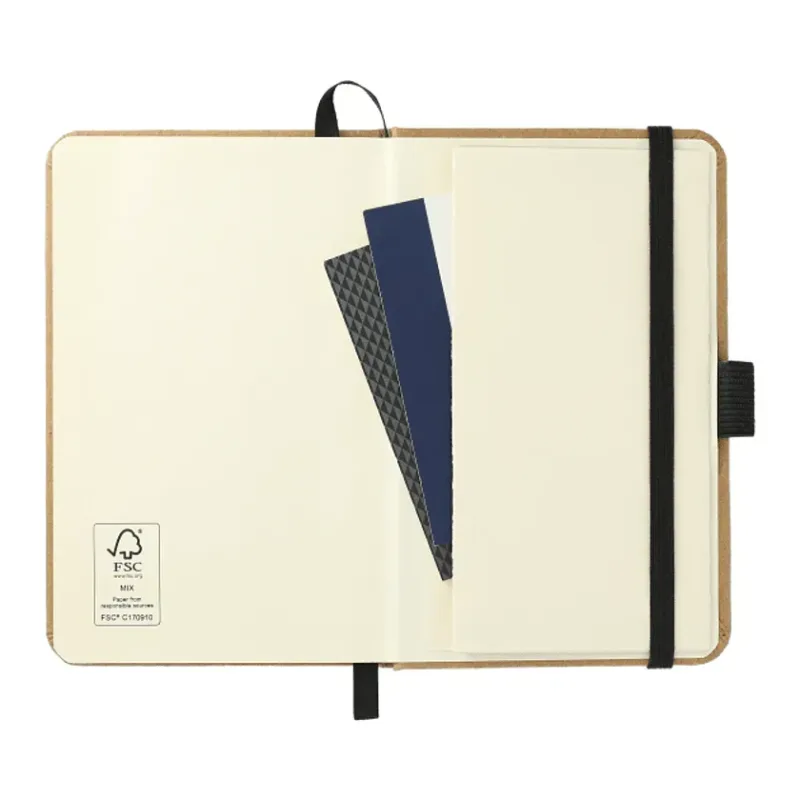 Personalized FSC Mix Pocket Bound JournalBook - 3.5" x 5.5" — view 4