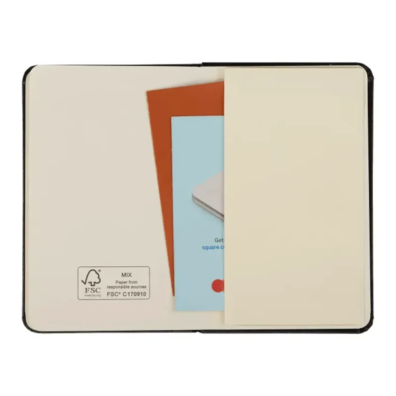 Personalized Ambassador Pocket Bound JournalBook - 3.5" x 5" — view 3