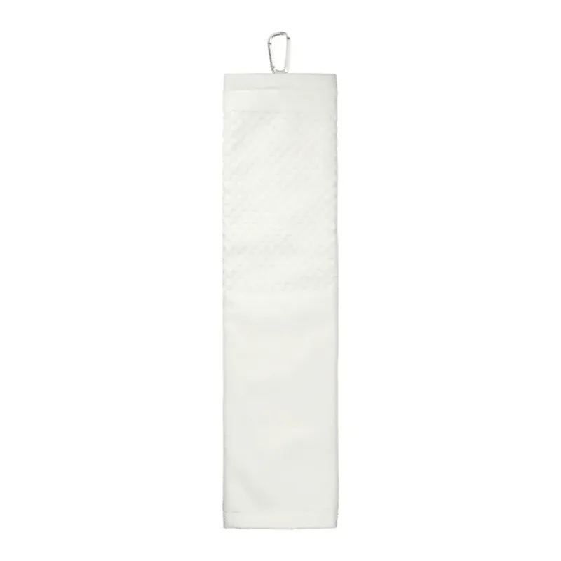 Custom Embroidered Scrubber Golf Towel - 3.5lb./doz. 5.25x22in — view 2